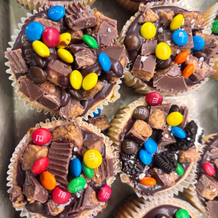 Cheesecake bites tray